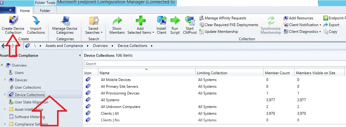 How To Create A Device Collection In SCCM
