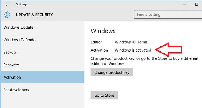 check if windows 10 activated