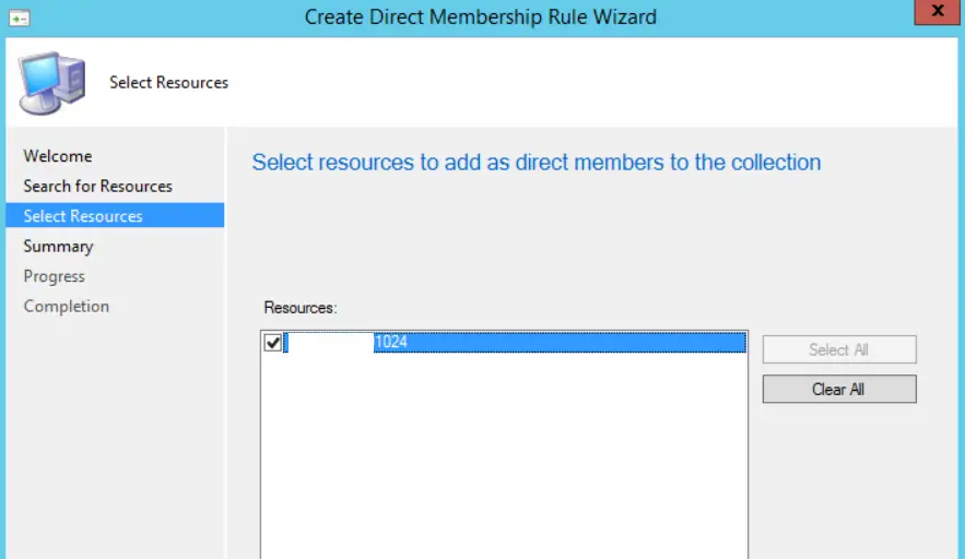 verify direct membership rule