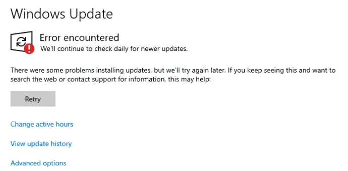 Windows Update Error 0x80240023