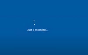 Windows 10 Stuck On Just A Moment
