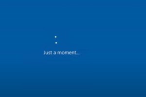 Windows 10 Stuck On ‘Just A Moment’